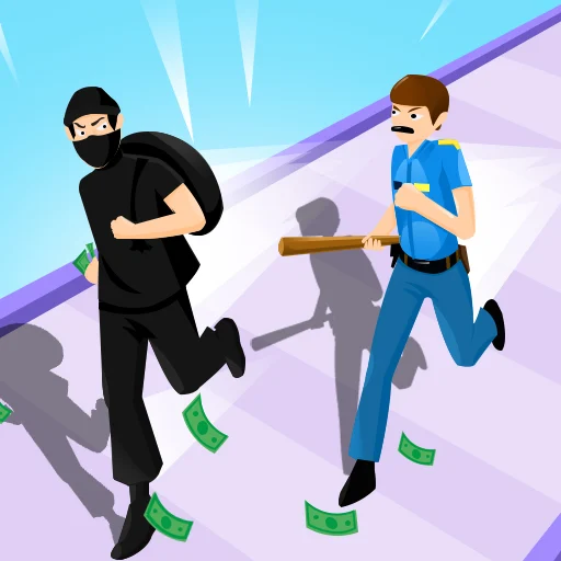 Cop Run 3D is an arcade-style parkour game that brings you on an exciting chase adventure! In this 3D game world, youll play as a cop,